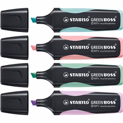STABILO GREEN BOSS evidenziatore 1 pz Punta smussata Giallo - Vista aggiuntiva 4