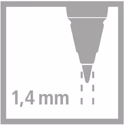 STABILO EASYergo 1.4 portamine 1,4 mm HB 1 pz - Vista aggiuntiva 7