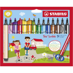 STABILO Trio Scribbi marcatore Multicolore 14 pz