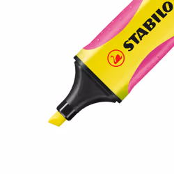 STABILO BOSS SPLASH evidenziatore 1 pz Punta smussata Giallo