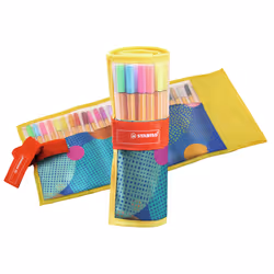 STABILO Point 88 Individual Just like you, rotolo in edizione limitata con 25 penne colorate