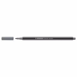 STABILO Pen 68 metallic, Medio, 1 colori, Argento, Tipo di punta, 1,4 mm, Nero, Argento