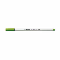 STABILO Pen 68 brush marcatore Medio Verde chiaro 1 pz