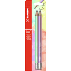 STABILO Matita in grafite - swano Pastel - Gradazione HB - Pack da 4 - Verde Menta/Glicine/Rosa Pesca/Rosa Antico