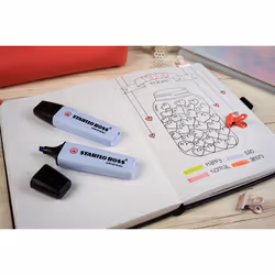STABILO Boss Original Pastel evidenziatore 8 pz Punta smussata Multicolore - Vista aggiuntiva 4