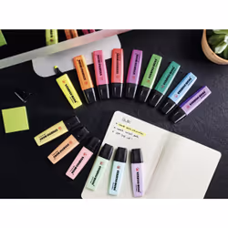 STABILO Boss Original Pastel evidenziatore 4 pz Punta smussata Multicolore - Vista aggiuntiva 5