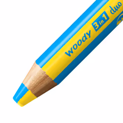 STABILO woody 3 in 1 duo Multicolore 10 pz