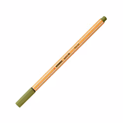 STABILO point 88, Verde, Verde, Arancione, Esagonale, Mud green, Metallo, 0,4 mm