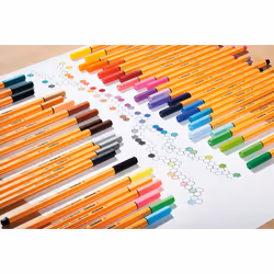 STABILO point 88 penna tecnica Rosso 1 pz