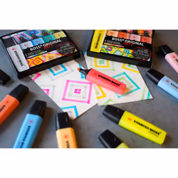 STABILO BOSS ORIGINAL evidenziatore 5 pz Punta smussata Multicolore - Vista aggiuntiva 4