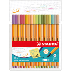 STABILO Point 88 penna tecnica Colori assortiti 18 pz