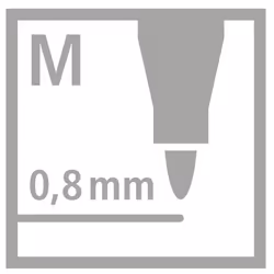 STABILO pointMax penna tecnica Medio Colori assortiti 24 pz - Vista aggiuntiva 7