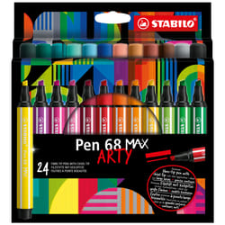 STABILO Pen 68 MAX marcatore Colori assortiti 24 pz
