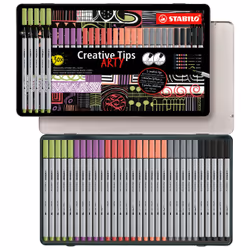 STABILO Creative tips ARTY, 30 pz, Multicolore