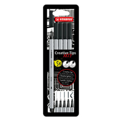STABILO Creative Tips marcatore Nero 5 pz