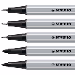 STABILO Creative Tips marcatore Nero 5 pz - Vista aggiuntiva 4