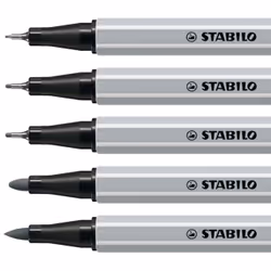 STABILO Creative Tips marcatore Nero, Grigio chiaro 10 pz - Vista aggiuntiva 4