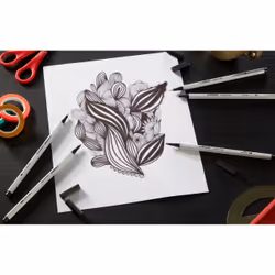 STABILO Creative Tips marcatore Nero, Grigio chiaro 10 pz - Vista aggiuntiva 7