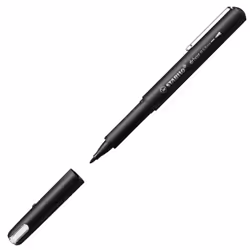 STABILO dr!ver, Nero, Medio, Nero, Inchiostro a base di acqua, 0,8 mm, Metallo