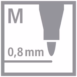 STABILO dr!ver penna tecnica Medio Rosso 1 pz - Vista aggiuntiva 8