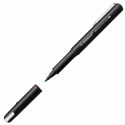 STABILO dr!ver, Verde, Medio, Nero, Inchiostro a base di acqua, 0,8 mm, Metallo