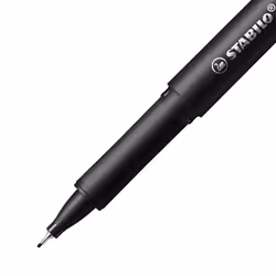 STABILO dr!ver penna tecnica Fine Nero, Blu, Verde, Rosso 4 pz - Vista aggiuntiva 4