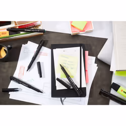 STABILO dr!ver penna tecnica Fine Nero, Blu, Verde, Rosso 4 pz - Vista aggiuntiva 6