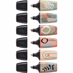 STABILO BOSS MINI evidenziatore 6 pz Punta smussata Multicolore