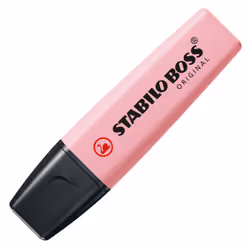 STABILO BOSS ORIGINAL evidenziatore 4 pz Punta smussata Rosa