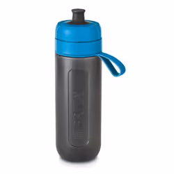 Brita 1020328, Bottiglia per filtrare l'acqua, 0,6 L, Nero, Blu