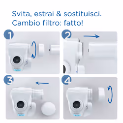 Brita filtro di ricambio ON TAP V-MF, 1 filtro (600L) - per acqua priva di batteri al 99,99% & gusto migliore - Vista aggiuntiva 4