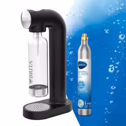 Brita sodaONE Nero, Argento