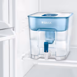 Brita Flow Filtro per acqua per erogatore 8,2 L Blu, Trasparente - Vista aggiuntiva 4