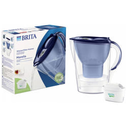 Brita - Marella 125233 Kit filtri per risparmio d'acqua 2.4 l Blu