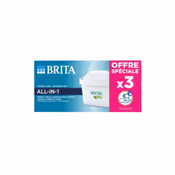 Con questa confezione da 3 cartucce maxtra pro 1051530 di Brita, ottieni una filtrazione fino a 150 L, tranne scala fino a 12 ...
