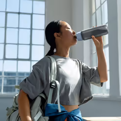 Brita 1052248 Filtraggio acqua Bottiglia per filtrare l'acqua 0,6 L Blu, Grigio - Vista aggiuntiva 6