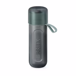 Brita 1052249, Bottiglia per filtrare l'acqua, 0,6 L, Verde, Grigio