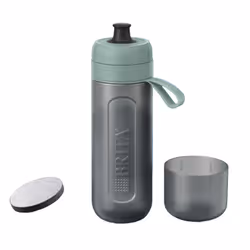 Brita 1052249 Filtraggio acqua Bottiglia per filtrare l'acqua 0,6 L Verde, Grigio - Vista aggiuntiva 6