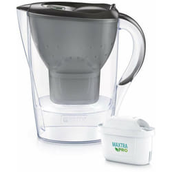 Brita Caraffe - Caraffa filtrante Marella Cool Memo, volume 2,4 l, 3x filtri Maxtra Pro, grafite 1052796