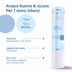 Brita Filtro per mypure SLIM V-MF, 1 filtro (8000L) - filtro di ricambio per il sistema filtrante - Vista aggiuntiva 5
