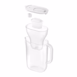 Brita Style Essential Caraffa filtrante 2,4 L Trasparente, Bianco - Vista aggiuntiva 2
