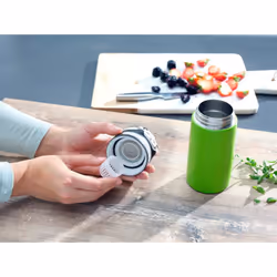 Leifheit 03249 tazza da viaggio 350 ml Nero, Verde Acciaio inox - Vista aggiuntiva 4