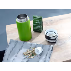 Leifheit 03249 tazza da viaggio 350 ml Nero, Verde Acciaio inox - Vista aggiuntiva 5