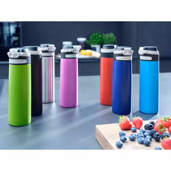 Leifheit 03271 tazza da viaggio 600 ml Nero Acciaio inox - Vista aggiuntiva 8