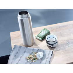 Leifheit 03272 tazza da viaggio 600 ml Argento Acciaio inox - Vista aggiuntiva 5