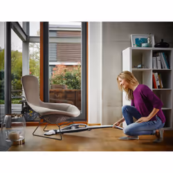 Leifheit PowerVac 2in1 Aspirapolvere a bastone 2 in 1 Batteria Secco Ciclonico Senza sacchetto Nero, Blu, Bianco - Vista aggiuntiva 6
