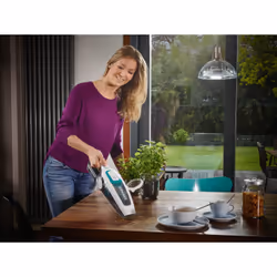 Leifheit PowerVac 2in1 Aspirapolvere a bastone 2 in 1 Batteria Secco Ciclonico Senza sacchetto Nero, Blu, Bianco - Vista aggiuntiva 7