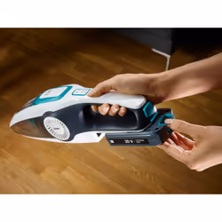 Leifheit PowerVac 2in1 Aspirapolvere a bastone 2 in 1 Batteria Secco Ciclonico Senza sacchetto Nero, Blu, Bianco - Vista aggiuntiva 8
