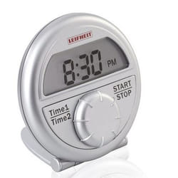 Leifheit 21351 timer elettrico Argento