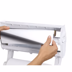 Leifheit Parat F2 Supporto per asciugamani di carta a parete Alluminio, Plastica Bianco - Vista aggiuntiva 4
